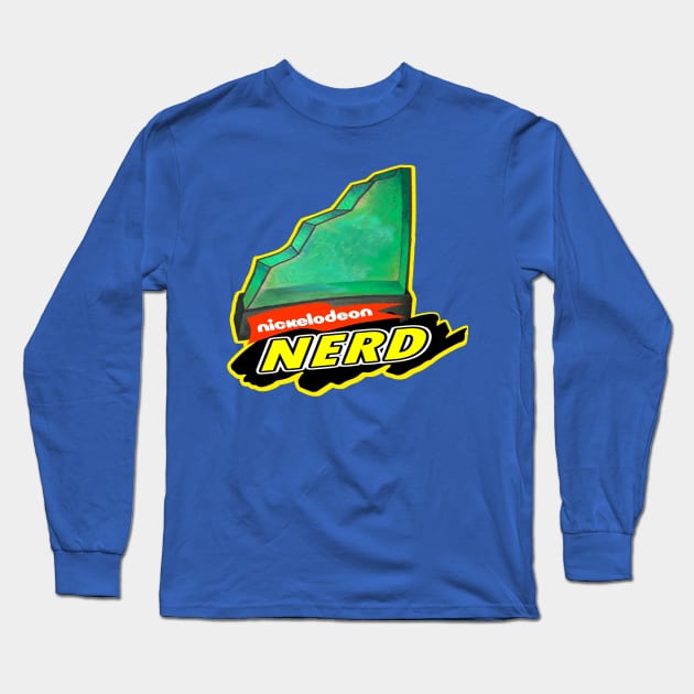 90s Nerd Long Sleeve T-Shirt by TheNerdyEffect